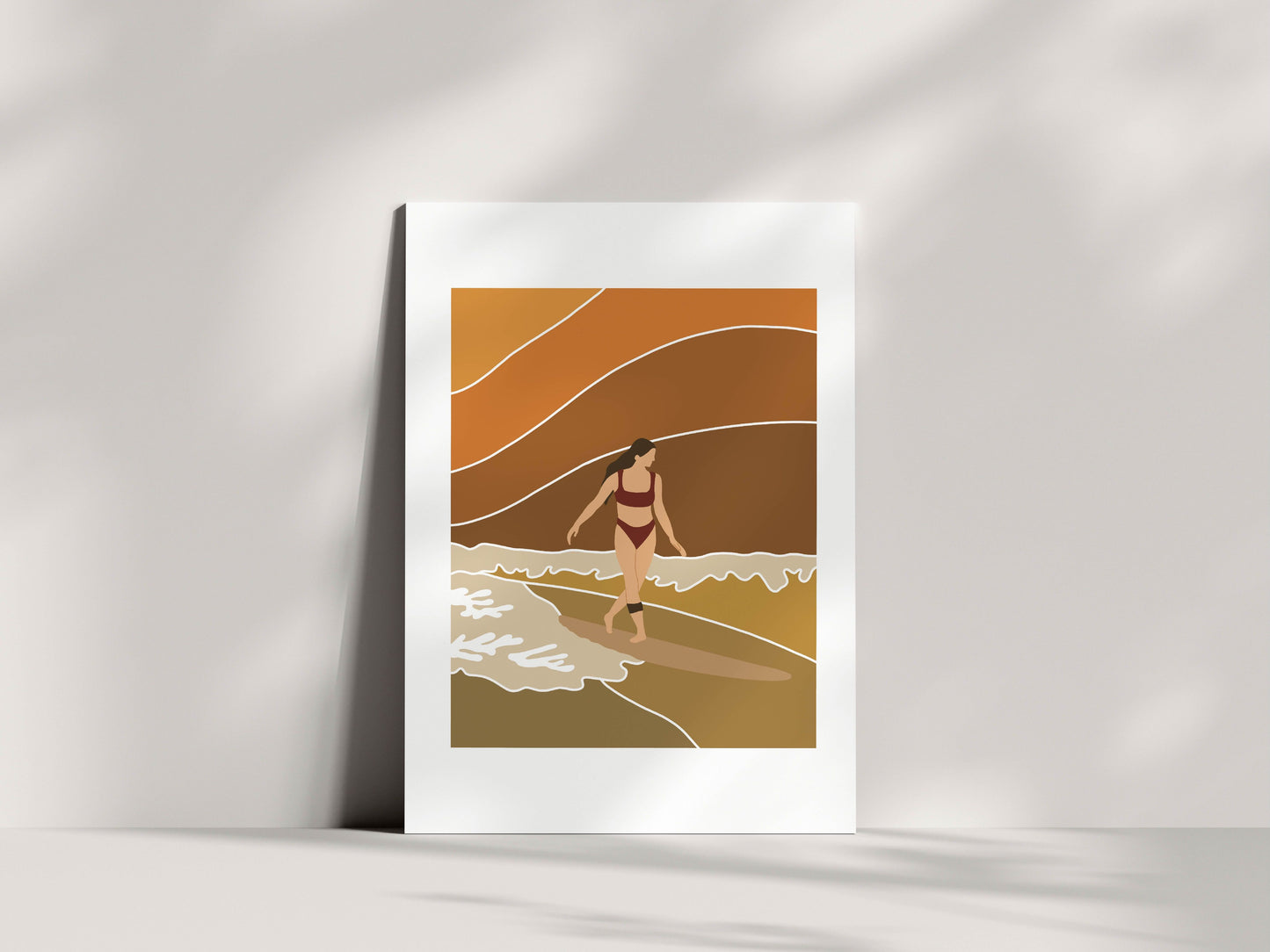 Surf And Camp - Art prints - A5 - Set of 6