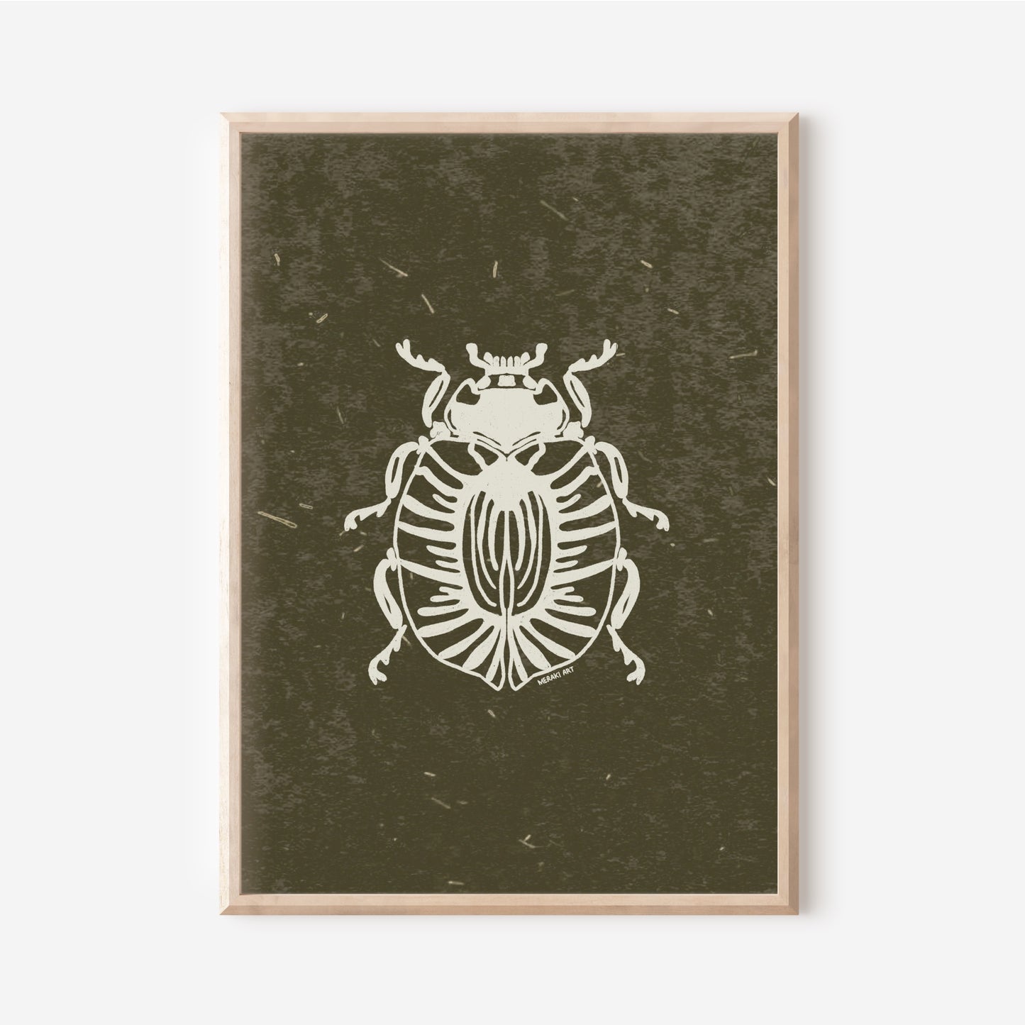 Beetle - Digital art print