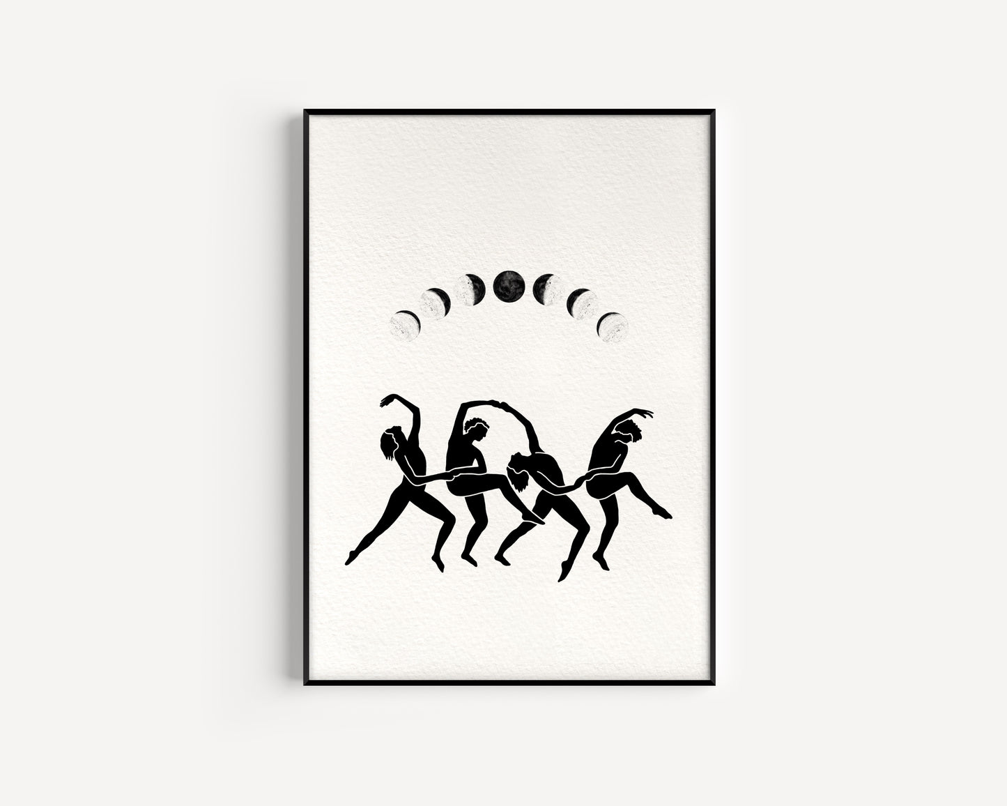 Moon Dancers - Art print - A4
