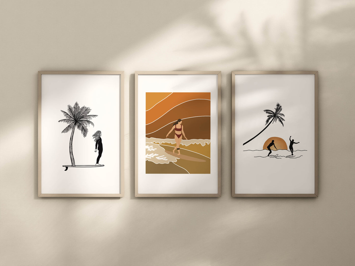 Soul Surfers - Art prints - A4 - Set of 3