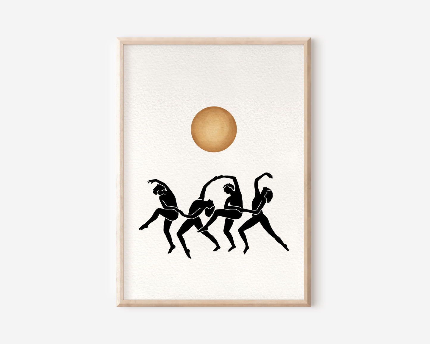 Sun Dancers - Art print - A4