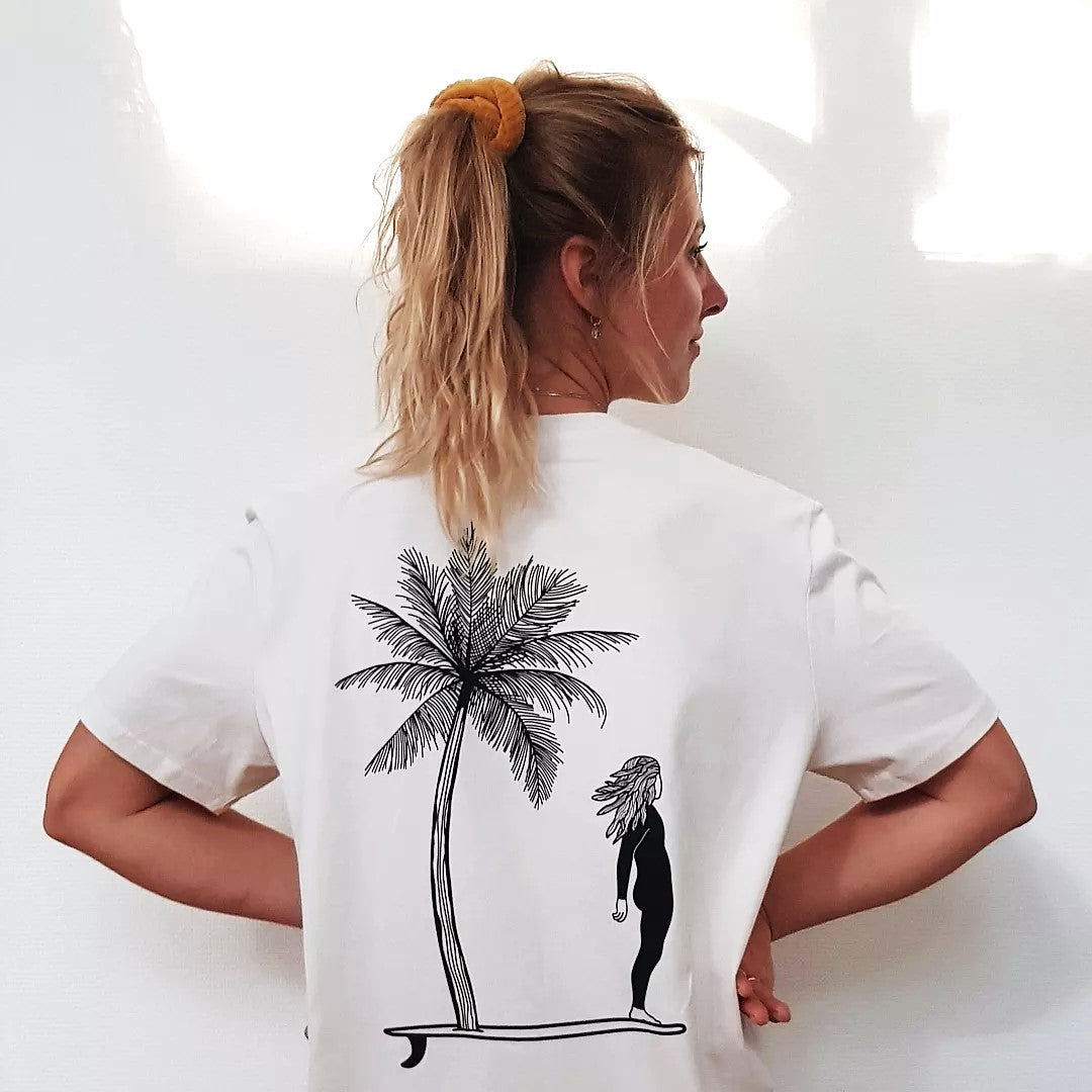T-Shirt - Mr. Surf Palm Tree